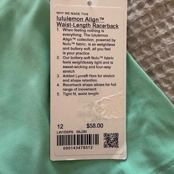 Lululemon racer back tank top - Picture 2 of 3